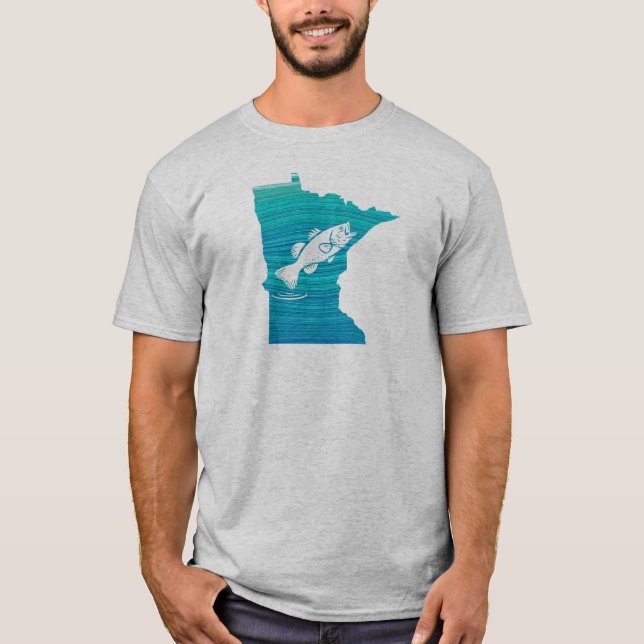 Camiseta Minnesota Wave Fishing (Frente)