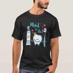 Camiseta Mint To Be Toothpaste Dentist Namorados D