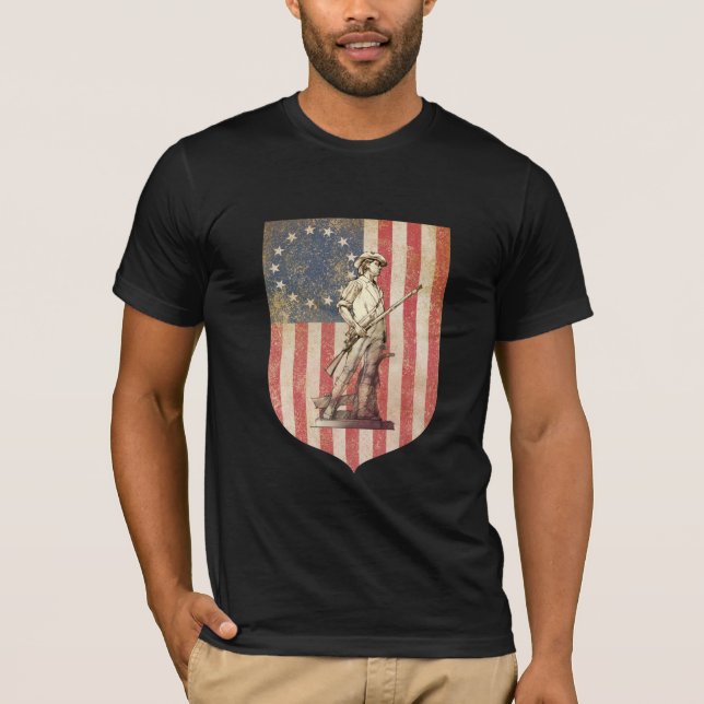Camiseta Minuteman da concórdia (Frente)