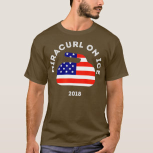 Camiseta Miracurl no gelo 2018 - Pedra Americana de Bandeir