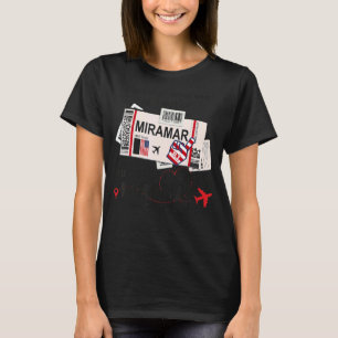 Camiseta Miramar Girl Miramar Borboing Pass