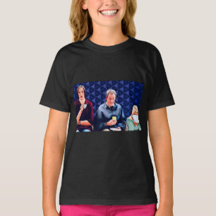 Camiseta Miranda, Stevie e Cliente