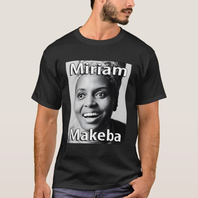Camiseta Miriam Makeba (Frente)