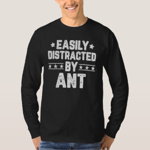 Camiseta Mirmecólogo Da Ant, Fácil Distração