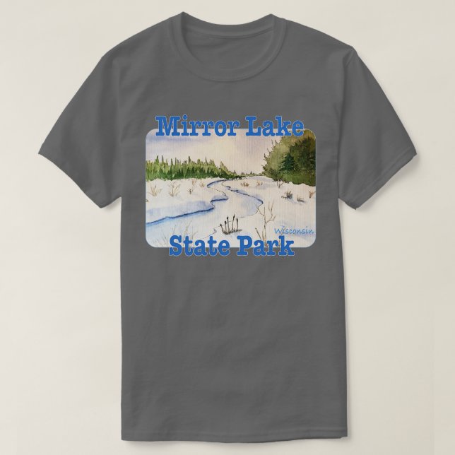 Camiseta Mirror Lake State Park (Frente do Design)