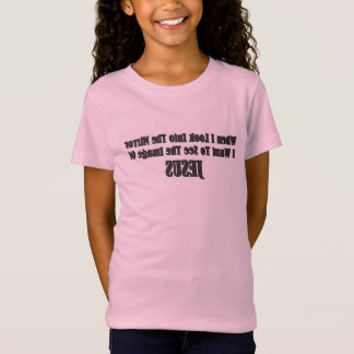 Camiseta Mirror Reflection T-shirt for girls