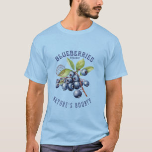 Camiseta Mirtilo Vintage – Fruta Botânica