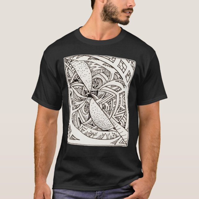 Camiseta Mis-spliced, por Brian Benson (Frente)