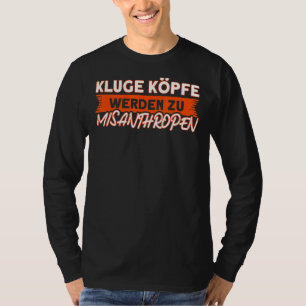 Camiseta Misanthrop esperteza se torna um estado misantropi