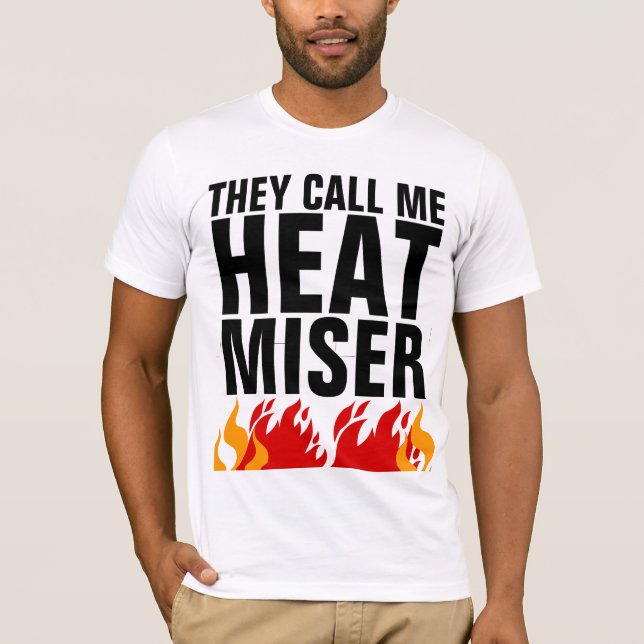 CAMISETA MISER T-SHIRTS DE CALOR (Frente)