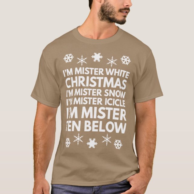 Camiseta Miserável da Neve 2 (Frente)