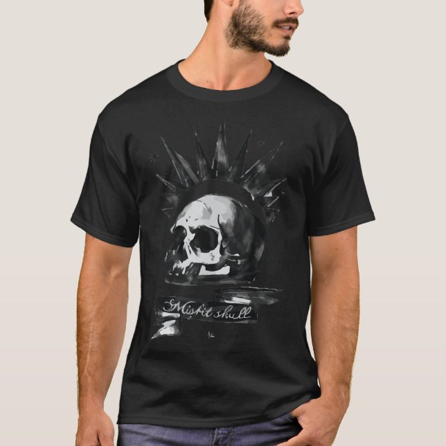 Camiseta Misfit Skull - Chloe Price Classic T-Shirt (Frente)