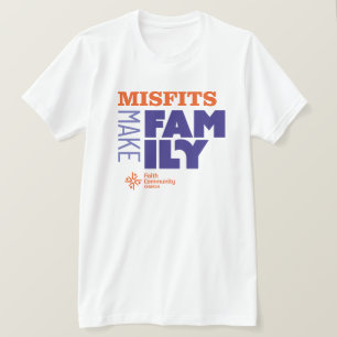 Camiseta Misfits Make Family Light