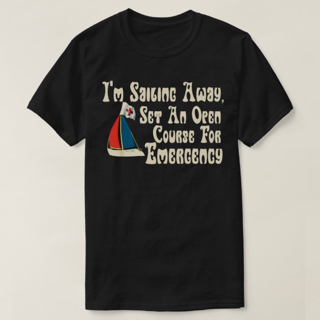 Camiseta Mishear Song Lyrics Engraçado Estou Vendendo Emerg (Frente do Design)