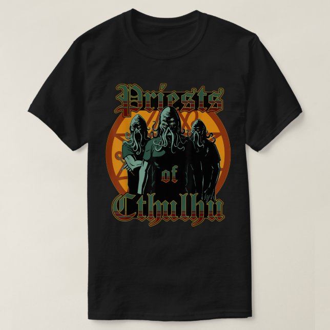 Camiseta Miskatonic Cthulhu Excelente Rock Cosmmmic Rock De (Frente do Design)