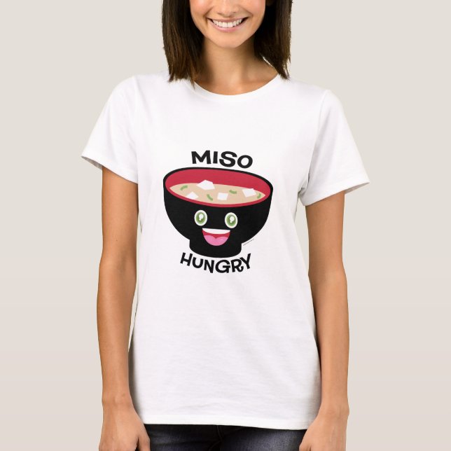 Camiseta Miso com fome (Frente)