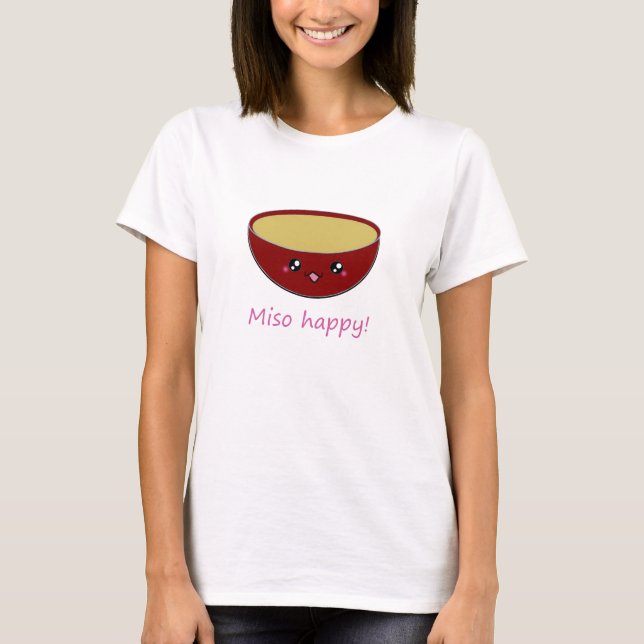 Camiseta Miso feliz! (Frente)
