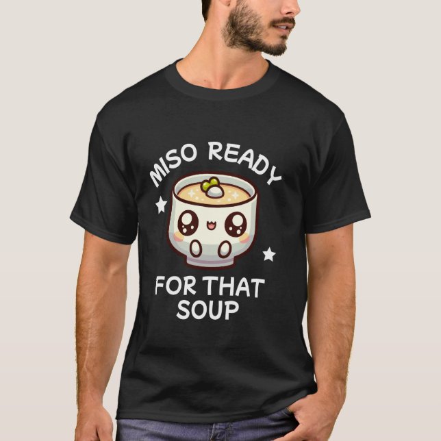 Camiseta Miso Japonês Soup (Frente)