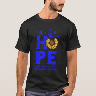 Camiseta Misofonia Consciência Azul Fita Vintage Girassol