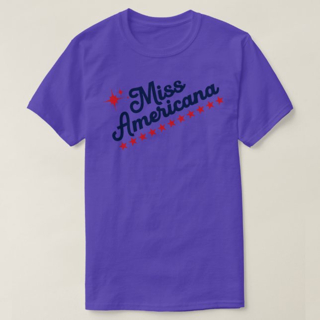Camiseta Miss Americana TShirt (Frente do Design)