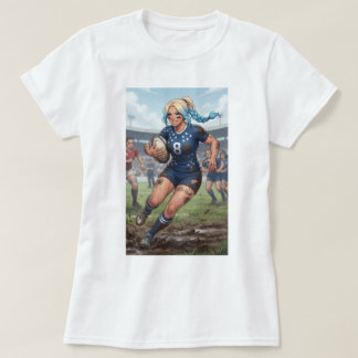 Camiseta Miss Jogador de Rugby