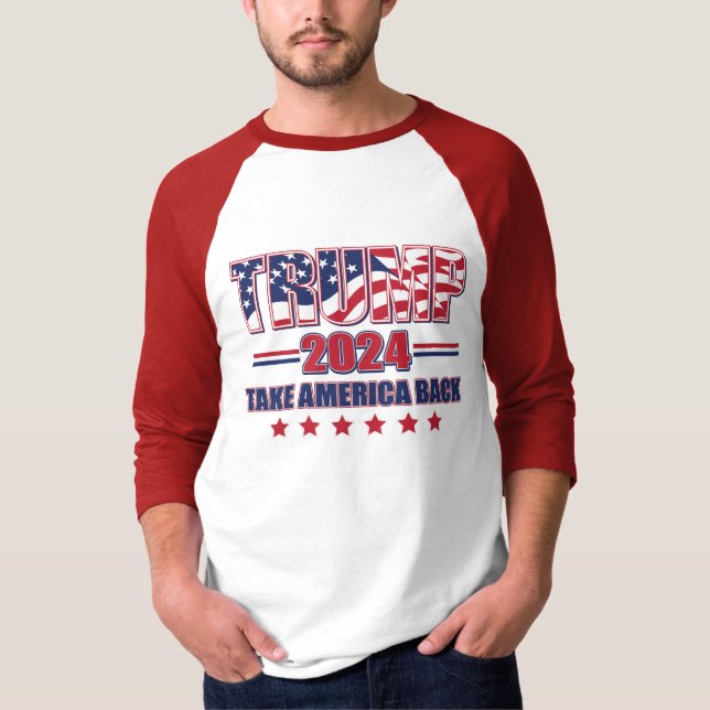 Camiseta Miss Me - Trump 2024 (Frente)