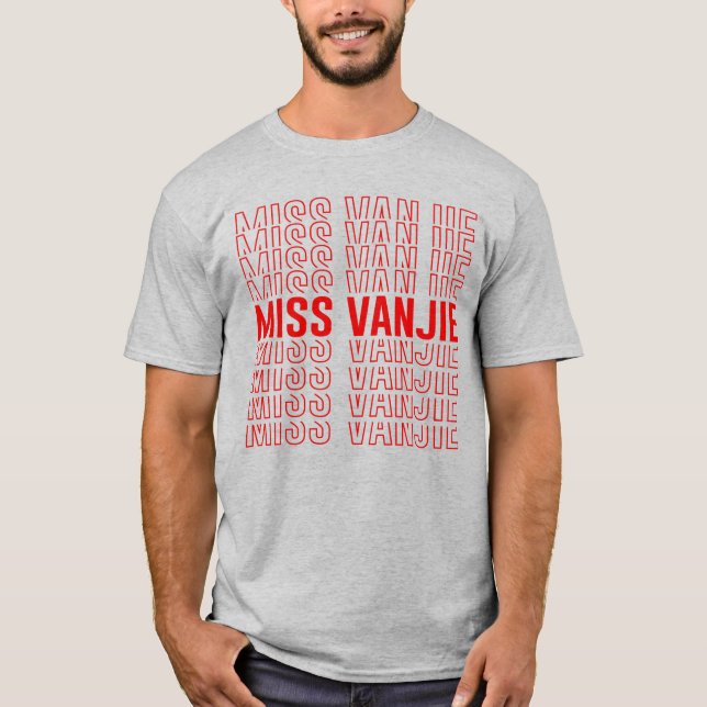 Camiseta Miss Vanjie (Frente)
