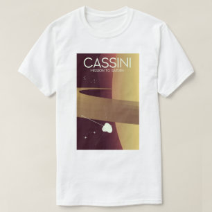 Camiseta Missão Cassini a Saturno