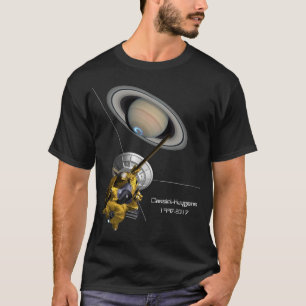 Camiseta Missão Cassini Huygens ao Planeta Saturno