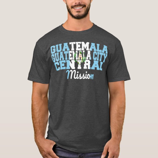 Camiseta Missão Central da Cidade da Guatemala (Frente)