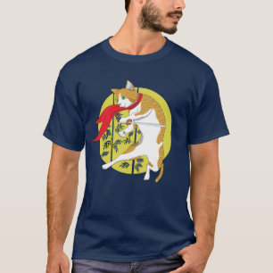 Camiseta Missão da Lua de cheio: Cat Ninja