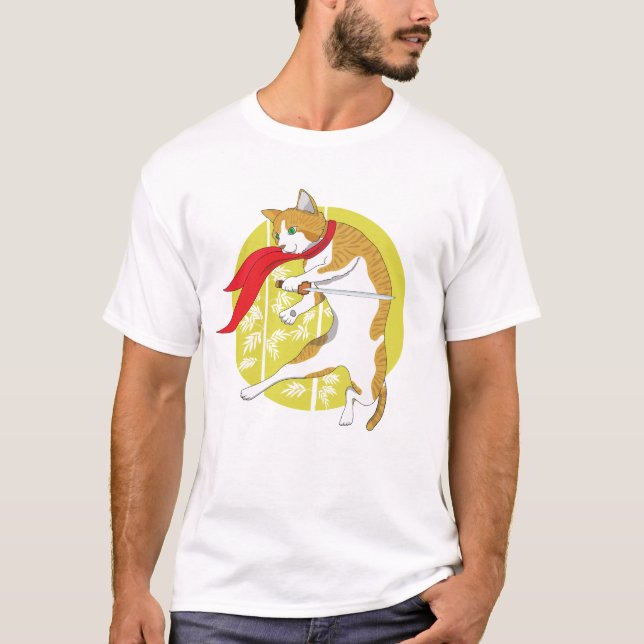 Camiseta Missão da Lua de cheio: Cat Ninja T-Shirt (Frente)