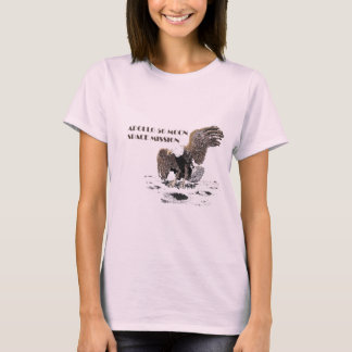 Camiseta Missão de Apollo - lua. 1969-2019.