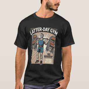 Camiseta Missão de Ginásio de Último Dia Igreja LDS Engraça