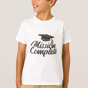 Camiseta Missão de graduação concluída