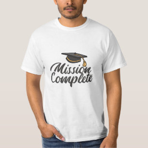 Camiseta Missão de graduação concluída