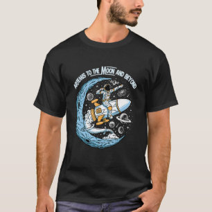Camiseta Missão de lançamento do foguete SLS Artemis 1 para
