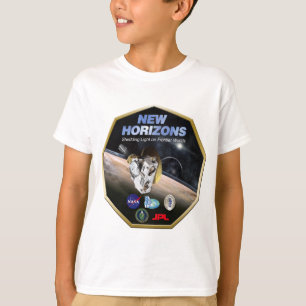 Camiseta Missão de New Horizons a Pluto!