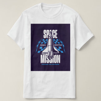 Camiseta Missão Espacial – Explore o Universo