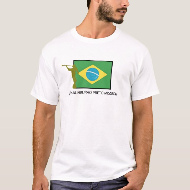 Camiseta Missão LDS de Brasil Ribeirao Preto (Frente)