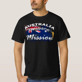 Camiseta Missão LDS de Brisbane Mormon da Austrália