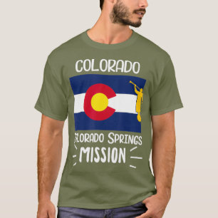 Camiseta Missão LDS do Colorado Primaveras Mormon