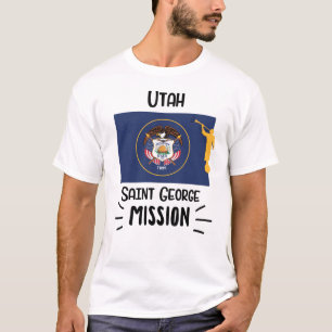 Camiseta Missão LDS do Santo Utah George Mormon