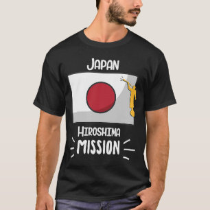 Camiseta Missão Missionária da Missão LDS Hiroshima Mormon
