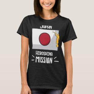 Camiseta Missão Missionária da Missão LDS Hiroshima Mormon