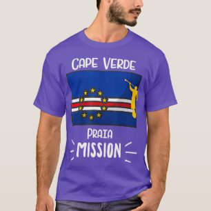 Camiseta Missão Missionária da Praia Mormon LDS Cabo Verd