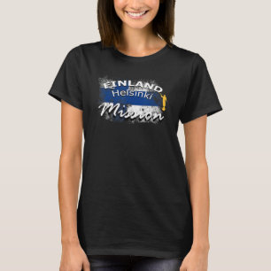 Camiseta Missão Missionária Gif de Helsínquia Mórmon LDS