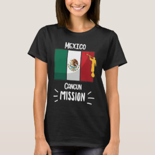 Camiseta Missão Missionária Mórmon LDS Cancun México