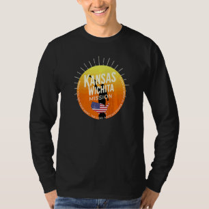 Camiseta Missão Missionário mórmons Kansas Wichita Lds