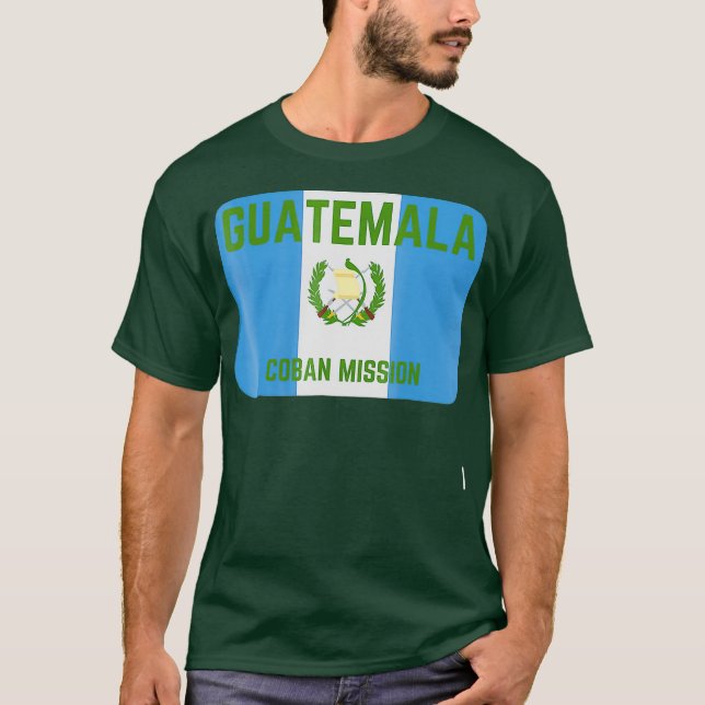 Camiseta Missão Mórmon do Guatemala Coban LDS (Frente)